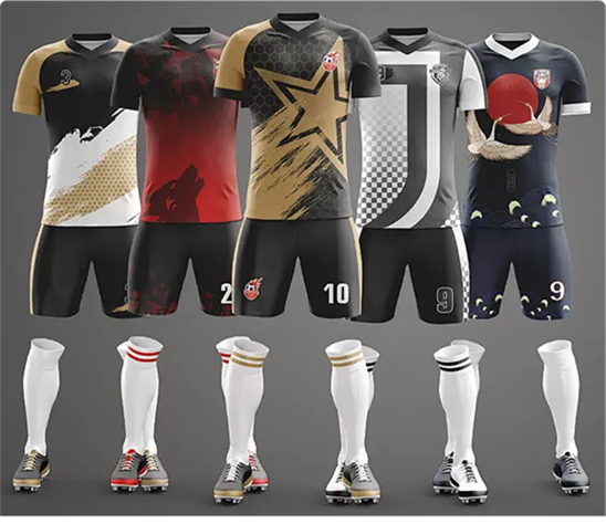 Custom soccer uniforms